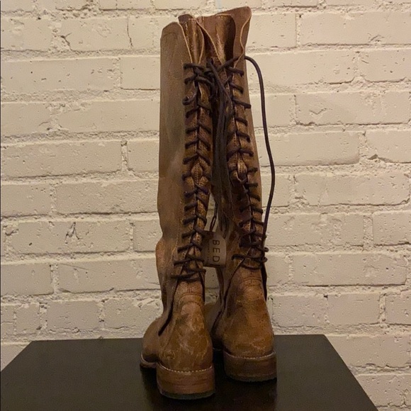 Bed Stu Caramel Surrey Lux Boot - Picture 2 of 2